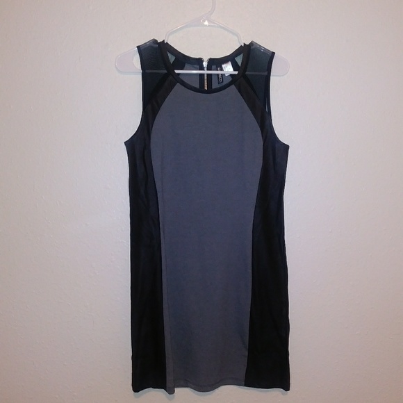 H&M Divided Black and Gray Cocktail Dress - Picture 3 of 8